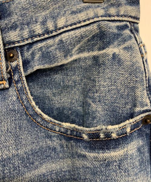 moussy（マウジー）moussy (マウジー) デニムパンツ ブルー サイズ:25の古着・服飾アイテム