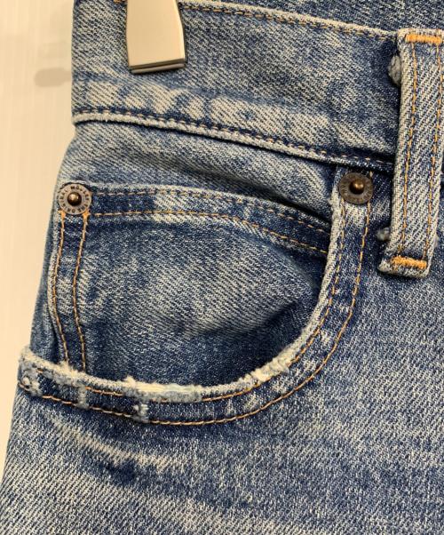 moussy（マウジー）moussy (マウジー) デニムパンツ ブルー サイズ:25の古着・服飾アイテム