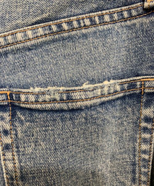 moussy（マウジー）moussy (マウジー) デニムパンツ ブルー サイズ:25の古着・服飾アイテム