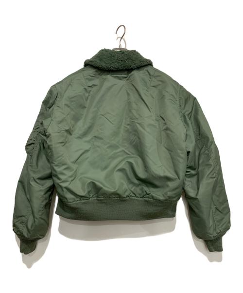 ノーブランド（ノーブランド）ノーブランド (ノーブランド) フライトジャケット オリーブ サイズ:42の古着・服飾アイテム