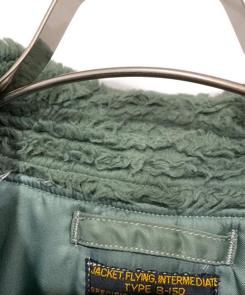 ノーブランド（ノーブランド）ノーブランド (ノーブランド) フライトジャケット オリーブ サイズ:42の古着・服飾アイテム