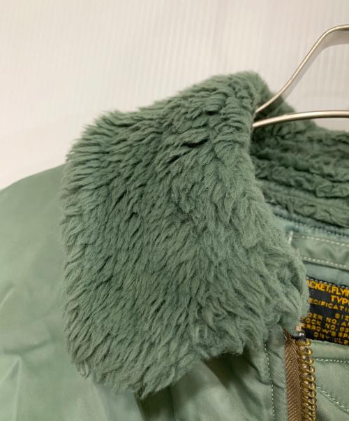 ノーブランド（ノーブランド）ノーブランド (ノーブランド) フライトジャケット オリーブ サイズ:42の古着・服飾アイテム