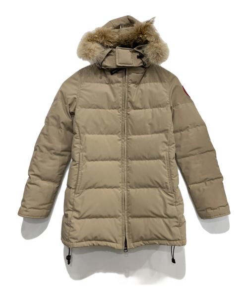 CANADA GOOSE（カナダグース）CANADA GOOSE (カナダグース) ダウンジャケット ベージュ サイズ:Mの古着・服飾アイテム