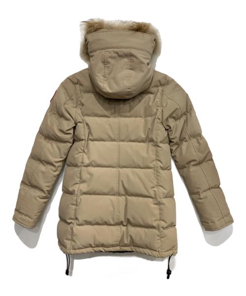CANADA GOOSE（カナダグース）CANADA GOOSE (カナダグース) ダウンジャケット ベージュ サイズ:Mの古着・服飾アイテム