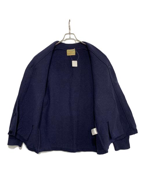 skookum（スクーカム）skookum (スクーカム) 厚手カーディガン ネイビー サイズ:Mの古着・服飾アイテム