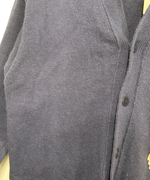 skookum（スクーカム）skookum (スクーカム) 厚手カーディガン ネイビー サイズ:Mの古着・服飾アイテム