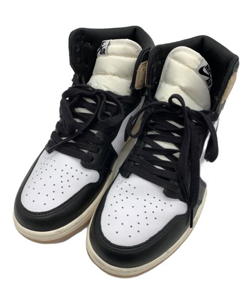 NIKE（ナイキ）NIKE (ナイキ) ハイカットスニーカー ホワイト×ブラウン サイズ:26.5cmの古着・服飾アイテム