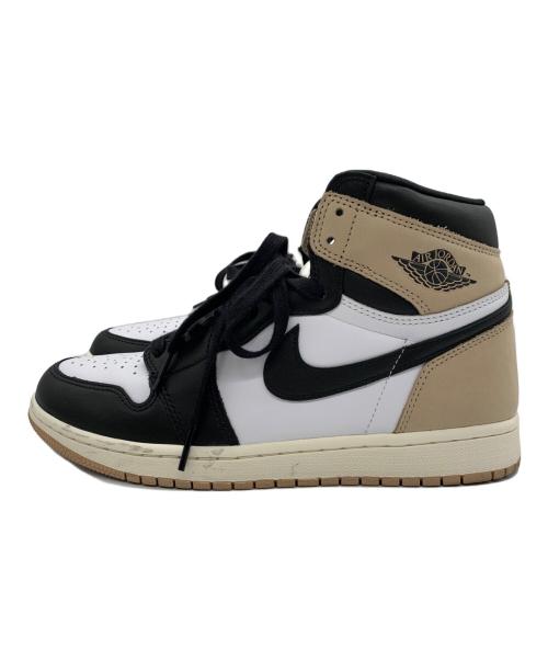 NIKE（ナイキ）NIKE (ナイキ) ハイカットスニーカー ホワイト×ブラウン サイズ:26.5cmの古着・服飾アイテム