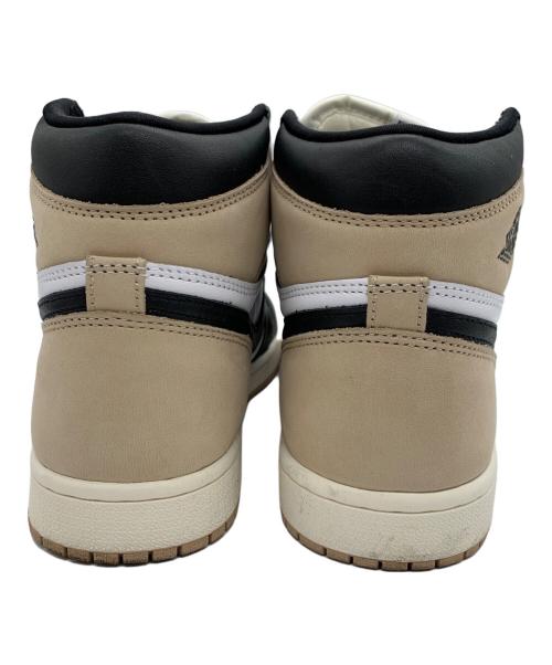 NIKE（ナイキ）NIKE (ナイキ) ハイカットスニーカー ホワイト×ブラウン サイズ:26.5cmの古着・服飾アイテム