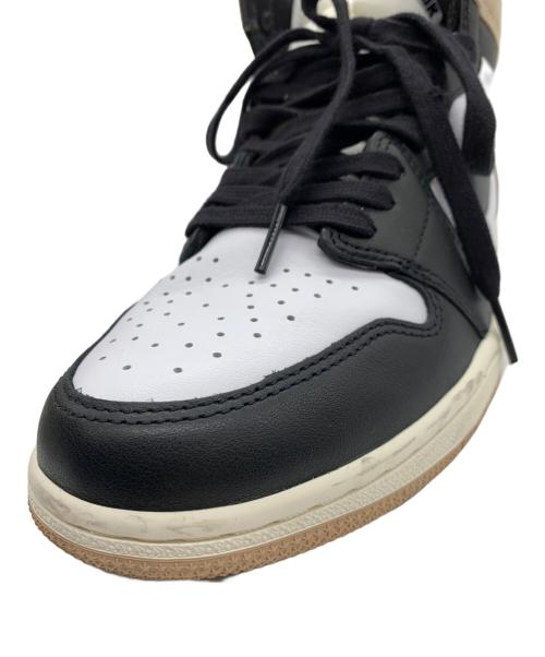 NIKE（ナイキ）NIKE (ナイキ) ハイカットスニーカー ホワイト×ブラウン サイズ:26.5cmの古着・服飾アイテム