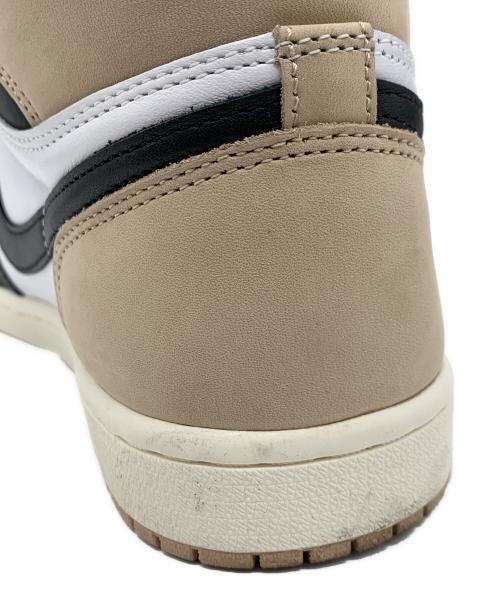 NIKE（ナイキ）NIKE (ナイキ) ハイカットスニーカー ホワイト×ブラウン サイズ:26.5cmの古着・服飾アイテム