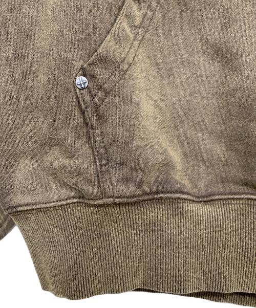 SUPPLIER（サプライヤー）SUPPLIER (サプライヤー) ジップパーカー ブラウン サイズ:Sの古着・服飾アイテム