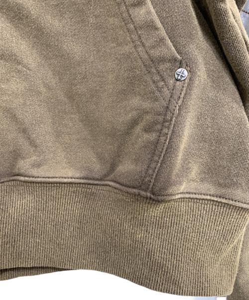 SUPPLIER（サプライヤー）SUPPLIER (サプライヤー) ジップパーカー ブラウン サイズ:Sの古着・服飾アイテム