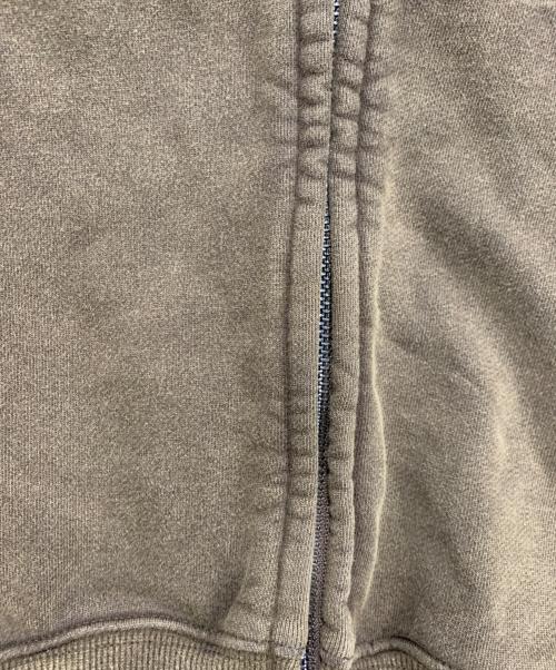 SUPPLIER（サプライヤー）SUPPLIER (サプライヤー) ジップパーカー ブラウン サイズ:Sの古着・服飾アイテム