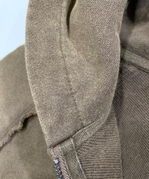 SUPPLIER（サプライヤー）SUPPLIER (サプライヤー) ジップパーカー ブラウン サイズ:Sの古着・服飾アイテム