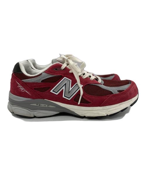 NEW BALANCE（ニューバランス）NEW BALANCE (ニューバランス) スニーカー レッド サイズ:27cmの古着・服飾アイテム