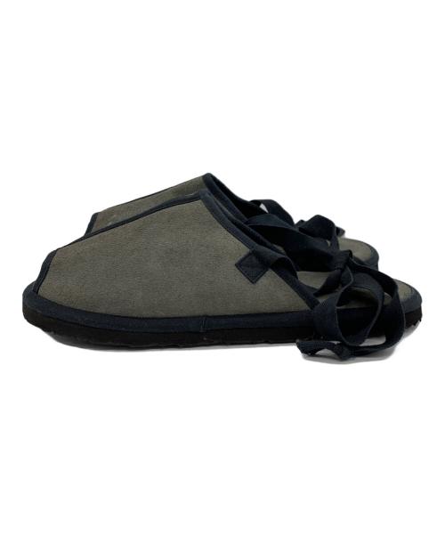 foot the coacher（フットザコーチャー）foot the coacher (フットザコーチャー) サンダル グレー サイズ:25.5㎝の古着・服飾アイテム