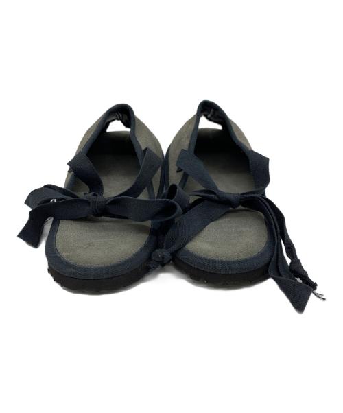 foot the coacher（フットザコーチャー）foot the coacher (フットザコーチャー) サンダル グレー サイズ:25.5㎝の古着・服飾アイテム