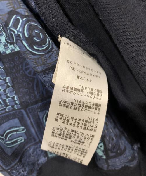 HERMES（エルメス）HERMES (エルメス) ジップアップ切替ジャケット ネイビー サイズ:Mの古着・服飾アイテム