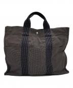 HERMESエルメス）の古着「トートバッグ」｜グレー