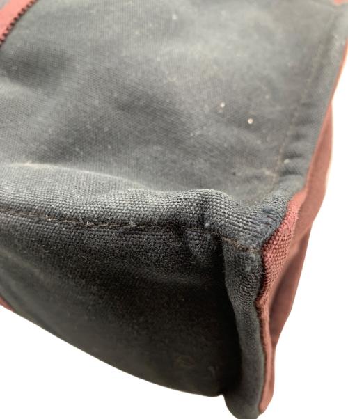 HERMES（エルメス）HERMES (エルメス) トートバッグ ブラック×レッドの古着・服飾アイテム