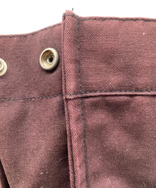 HERMES（エルメス）HERMES (エルメス) トートバッグ ブラック×レッドの古着・服飾アイテム