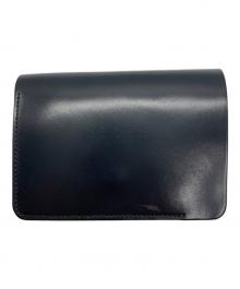 forme（フォルメ）の古着「Short Walletカードケース」｜ブラック×ブラウン