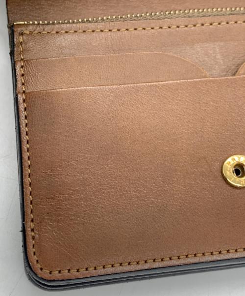 forme（フォルメ）forme (フォルメ) Short Walletカードケース ブラック×ブラウンの古着・服飾アイテム