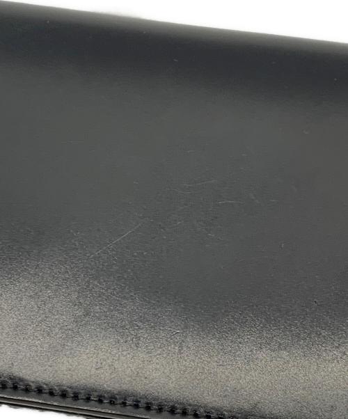 forme（フォルメ）forme (フォルメ) Short Walletカードケース ブラック×ブラウンの古着・服飾アイテム