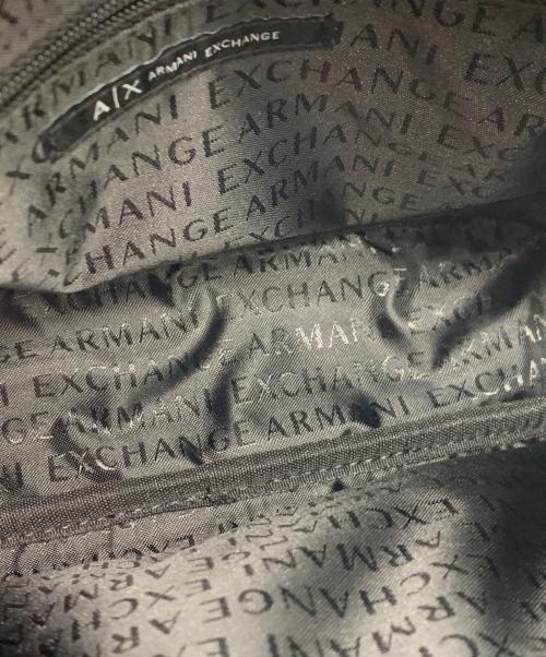 ARMANI EXCHANGE（アルマーニ エクスチェンジ）ARMANI EXCHANGE (アルマーニ エクスチェンジ) メッセンジャーバッグ ブラックの古着・服飾アイテム