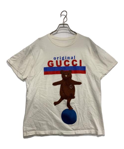 GUCCI（グッチ）GUCCI (グッチ) Tシャツ ホワイト サイズ:Sの古着・服飾アイテム