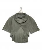 PLEATS PLEASEプリーツプリーズ）の古着「カーディガン」｜グリーン