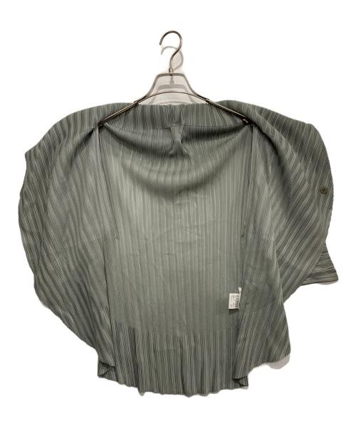 PLEATS PLEASE（プリーツプリーズ）PLEATS PLEASE (プリーツプリーズ) カーディガン グリーン サイズ:-の古着・服飾アイテム