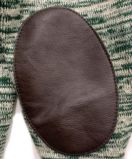 skookum（スクーカム）SKOOKUM (スクーカム) ニットジャケット グリーン サイズ:Mの古着・服飾アイテム