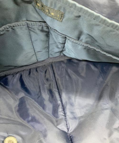 PORTER（ポーター）PORTER (ポーター) MARNI (マルニ) クラッチバッグ ブルー×グリーンの古着・服飾アイテム