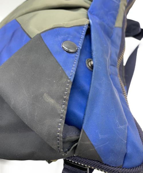 PORTER（ポーター）PORTER (ポーター) MARNI (マルニ) クラッチバッグ ブルー×グリーンの古着・服飾アイテム