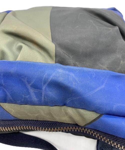 PORTER（ポーター）PORTER (ポーター) MARNI (マルニ) クラッチバッグ ブルー×グリーンの古着・服飾アイテム