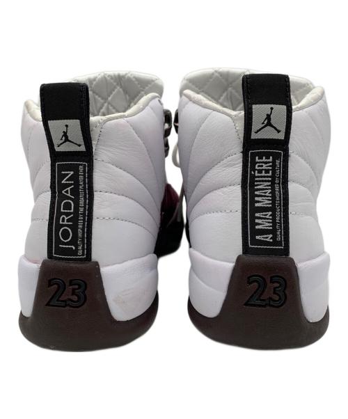 NIKE（ナイキ）NIKE (ナイキ) A Ma Maniere (ア・マ・マニエール) スニーカー ホワイト×バーガンディー サイズ:23㎝の古着・服飾アイテム