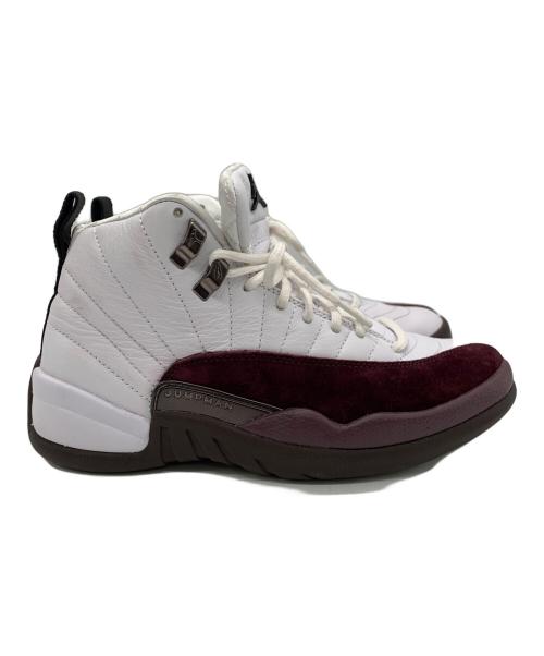 NIKE（ナイキ）NIKE (ナイキ) A Ma Maniere (ア・マ・マニエール) スニーカー ホワイト×バーガンディー サイズ:23㎝の古着・服飾アイテム