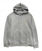 maison kitsuneメゾンキツネ）の古着「プルオーバーパーカー」｜ブルー