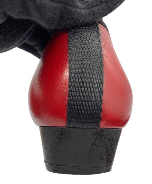 PRADA（プラダ）PRADA (プラダ) リボンローパンプス レッド サイズ:37の古着・服飾アイテム