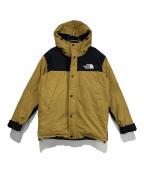 THE NORTH FACEザ ノース フェイス）の古着「MOUNTAIN DOWN JACKET」｜ブラウン