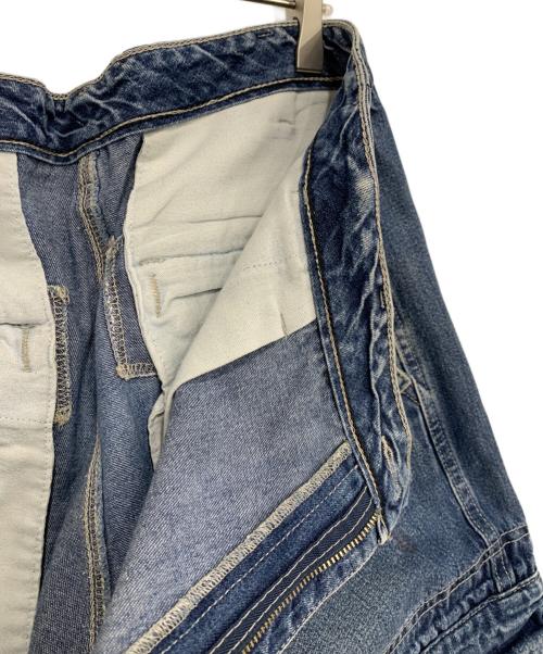 POLO RALPH LAUREN（ポロ・ラルフローレン）POLO RALPH LAUREN (ポロ・ラルフローレン) バギーカーゴジーンズ インディゴ サイズ:33×32の古着・服飾アイテム