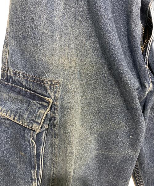 POLO RALPH LAUREN（ポロ・ラルフローレン）POLO RALPH LAUREN (ポロ・ラルフローレン) バギーカーゴジーンズ インディゴ サイズ:33×32の古着・服飾アイテム