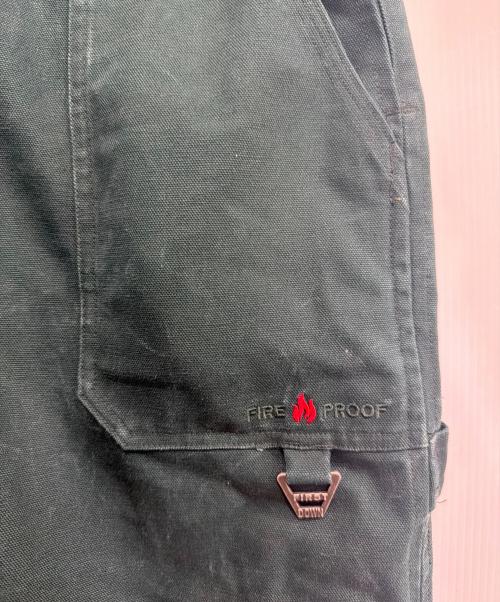 FIRST DOWN（ファーストダウン）FIRST DOWN (ファーストダウン) オーバーオール グリーン サイズ:Sの古着・服飾アイテム