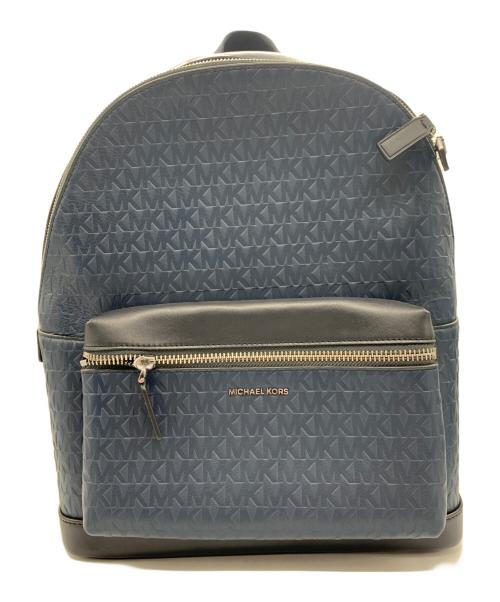 MICHAEL KORS（マイケル・コース）MICHAEL KORS (マイケル・コース) リュック ブラック×ネイビーの古着・服飾アイテム
