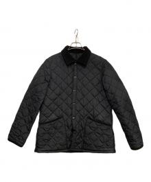 Barbour（バブアー）の古着「中綿キルティングジャケット」｜ブラック