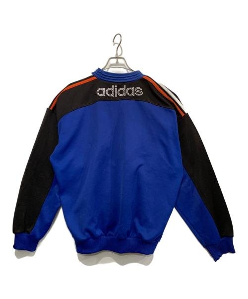 adidas（アディダス）adidas (アディダス) フットボールスウェット ブルー サイズ:Mの古着・服飾アイテム