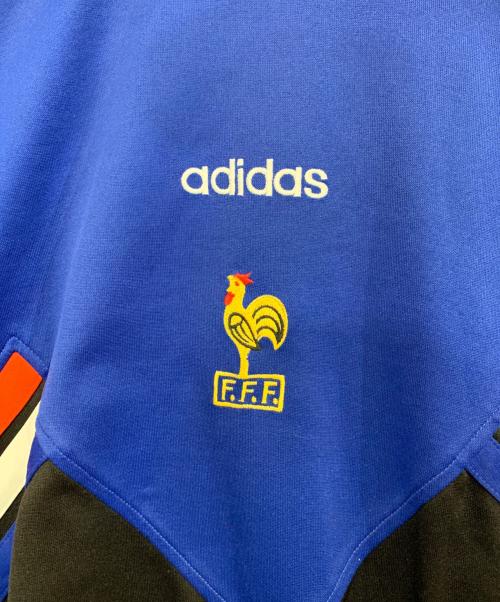 adidas（アディダス）adidas (アディダス) フットボールスウェット ブルー サイズ:Mの古着・服飾アイテム