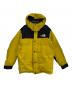 THE NORTH FACE（ザ ノース フェイス）の古着「マウンテンダウンジャケット」｜ミネラルゴールド